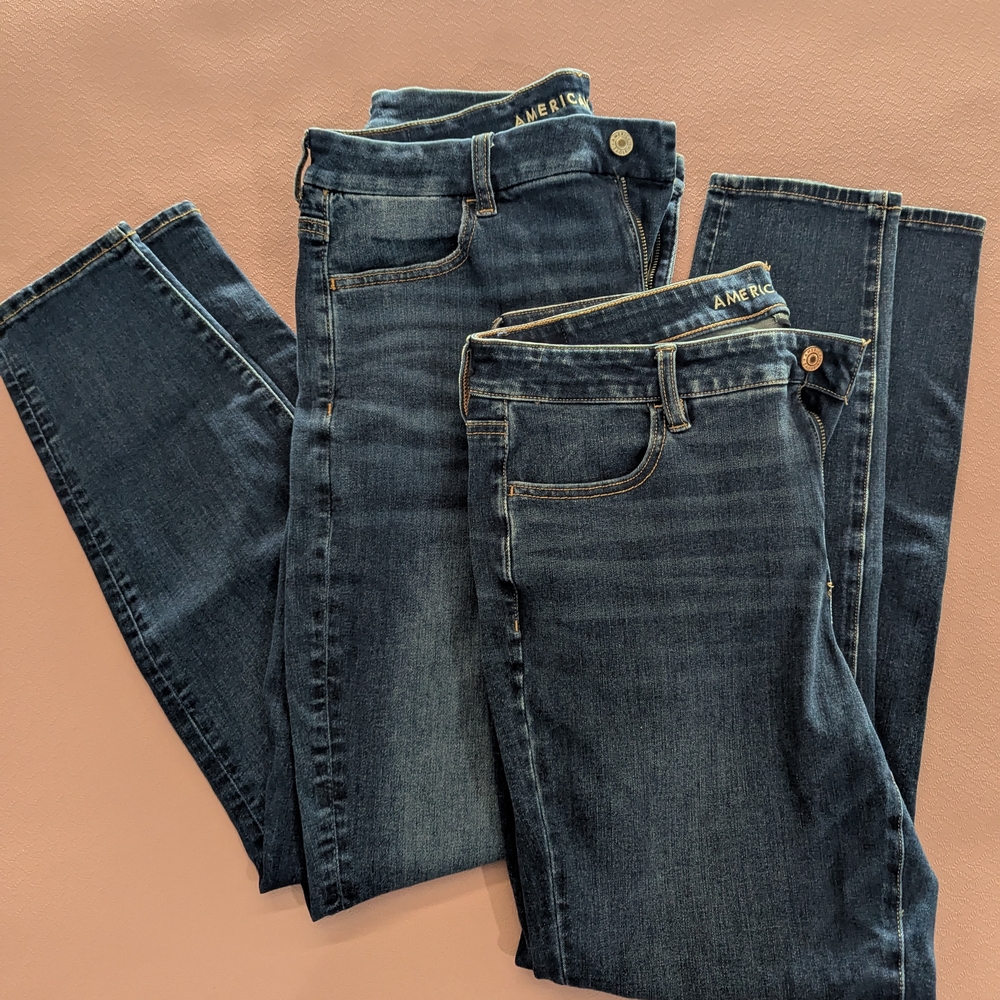 American Eagle Outfitters Women's Blue Jeans